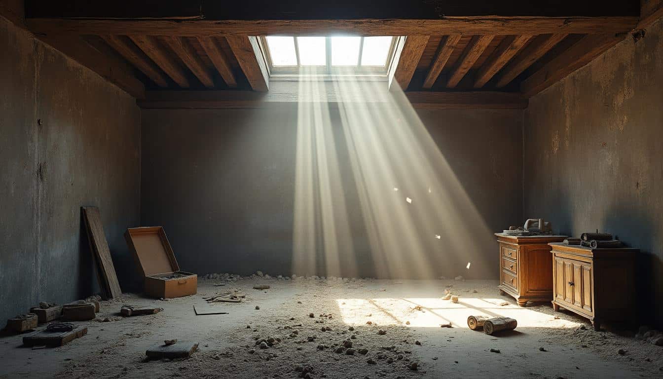 Conseils pour rénover un grenier ancien plein de poussière