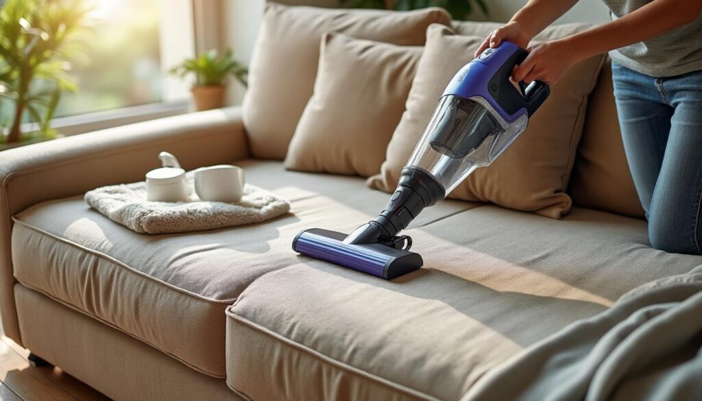 Astuces pour bien nettoyer les tissus de canapés et éviter les moisissures avec un aspirateur