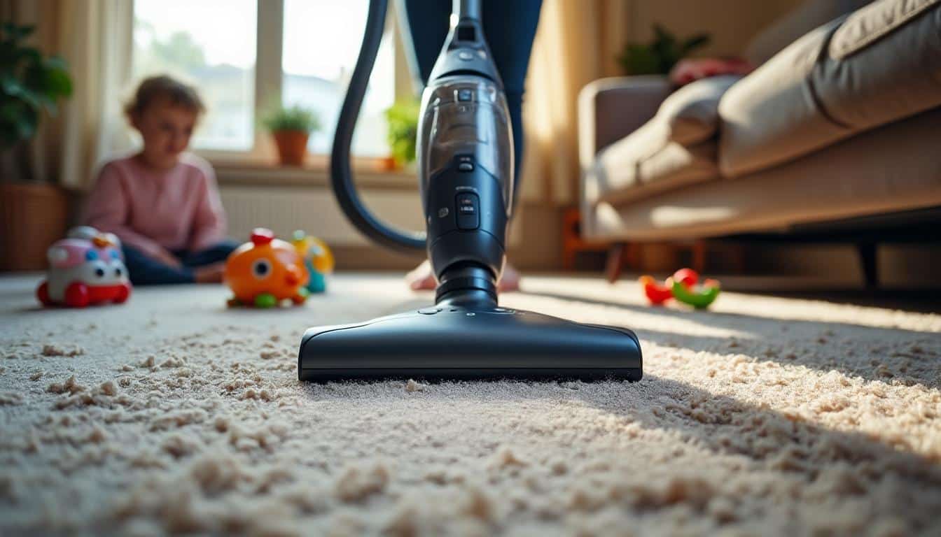 Comment éliminer les allergènes et poussières sur les tapis avec un aspirateur