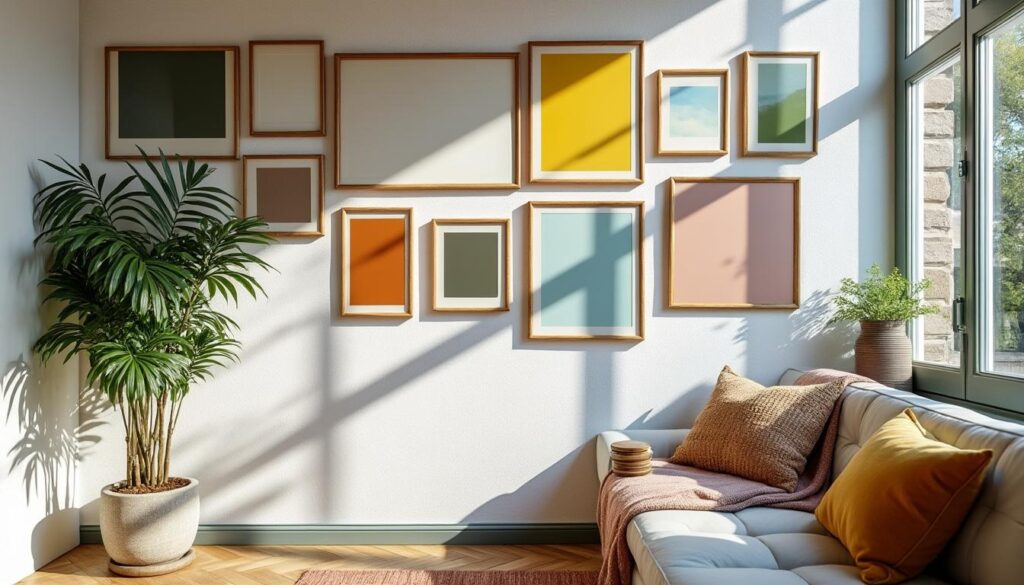 Conseils pour harmoniser les couleurs des cadres muraux