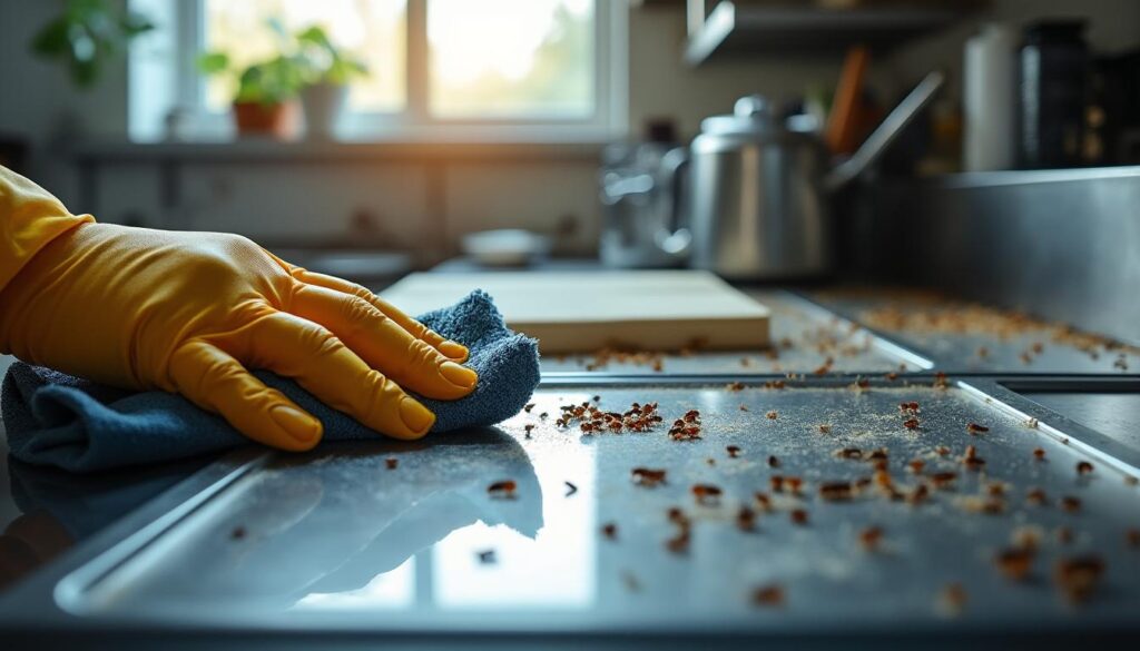 Comment le nettoyage d’un désinsectiseur aide-t-il à éviter la propagation des insectes ?