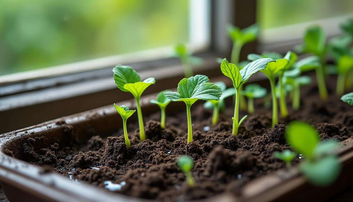 Faire germer des graines de légumes à l'intérieur grâce à un ramequin