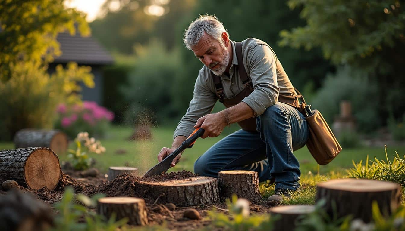 Illustration: Pourquoi utiliser un chevalet pour scier les bûches est indispensable ?