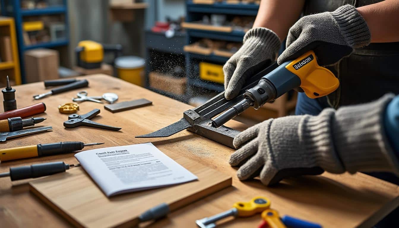 Illustration: Comment utiliser et entretenir une scie Proxxon pour garantir une coupe propre et durable ?