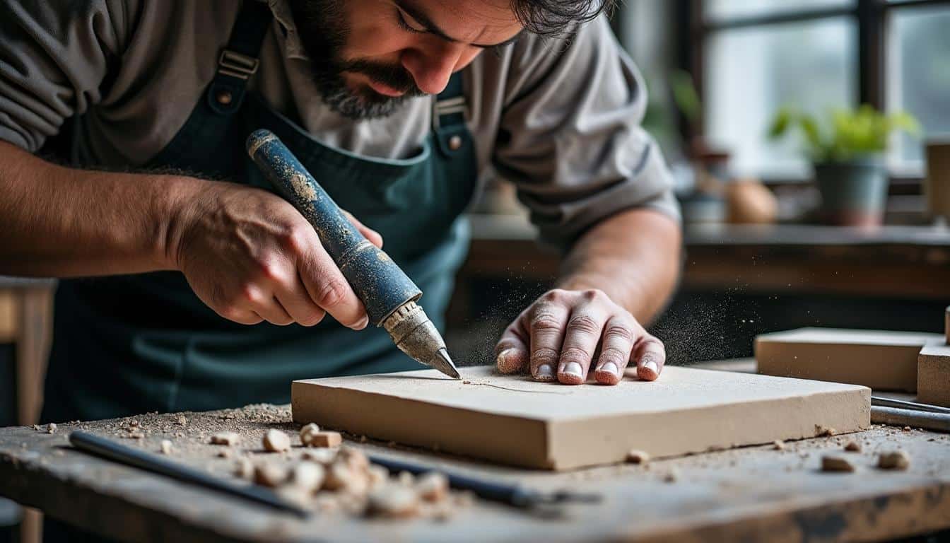 Illustration: Tout savoir sur la scie trépan pour la découpe du carrelage