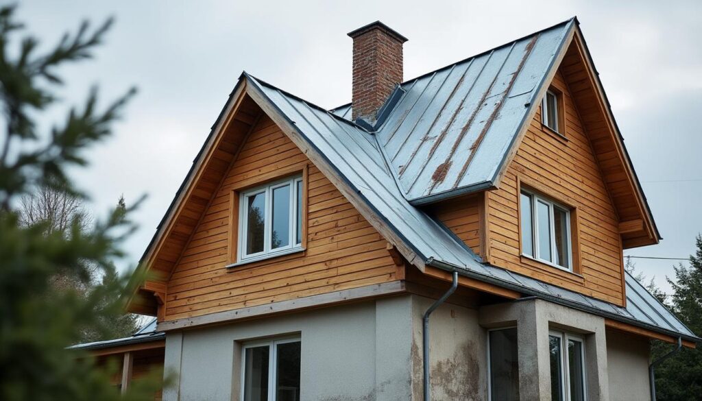 Surélévation de la toiture casquette : optimiser espace et esthétique