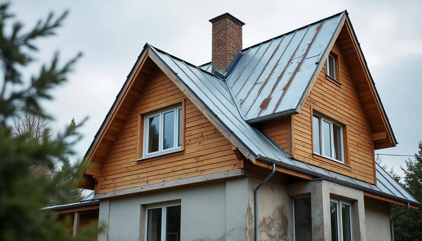 Surélévation de la toiture casquette : optimiser espace et esthétique