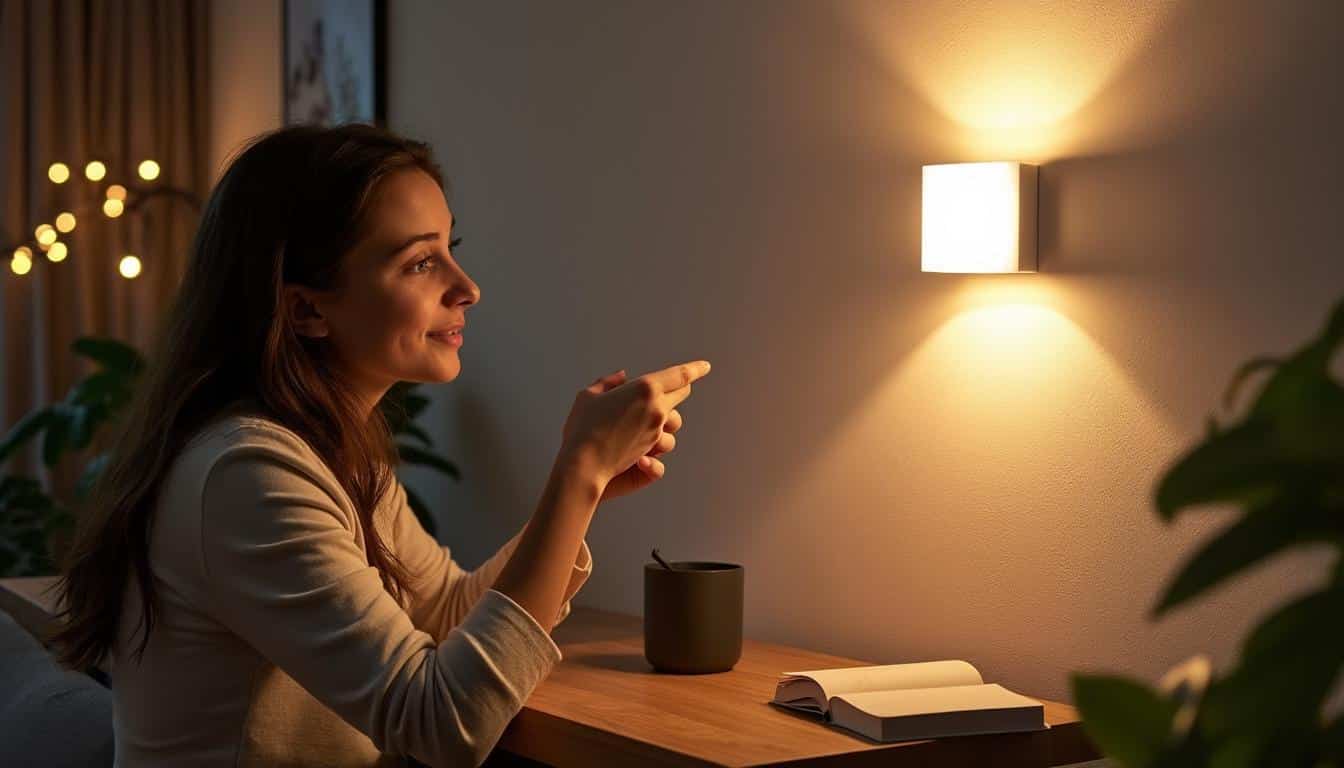 Illustration: Comment fonctionne une applique murale sans fil et sans électricité ?