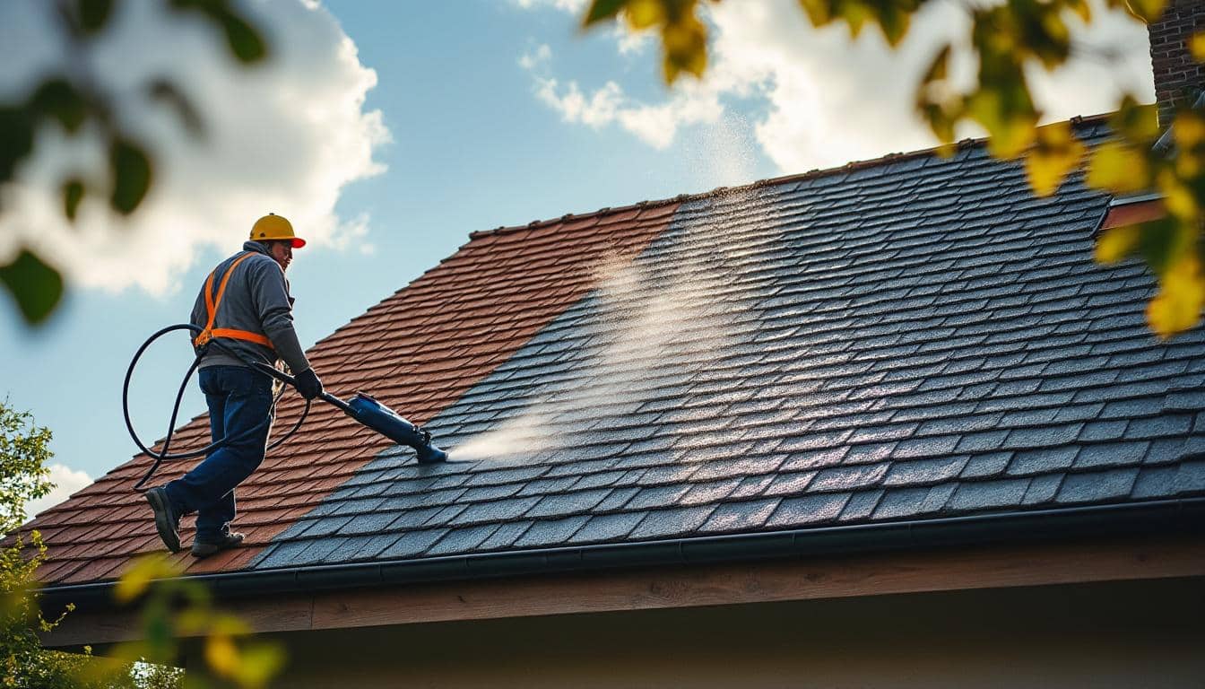 Illustration: Comprendre le nettoyage de la toiture à la javel : définitions et objectifs