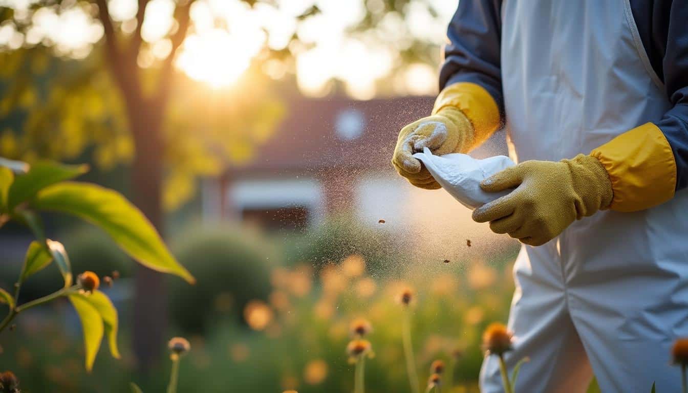 Illustration: Comprendre la poudre anti guêpe pour la toiture : composition et fonctionnement