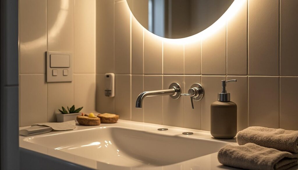 Applique murale salle de bain Leroy Merlin : style et sécurité garantis