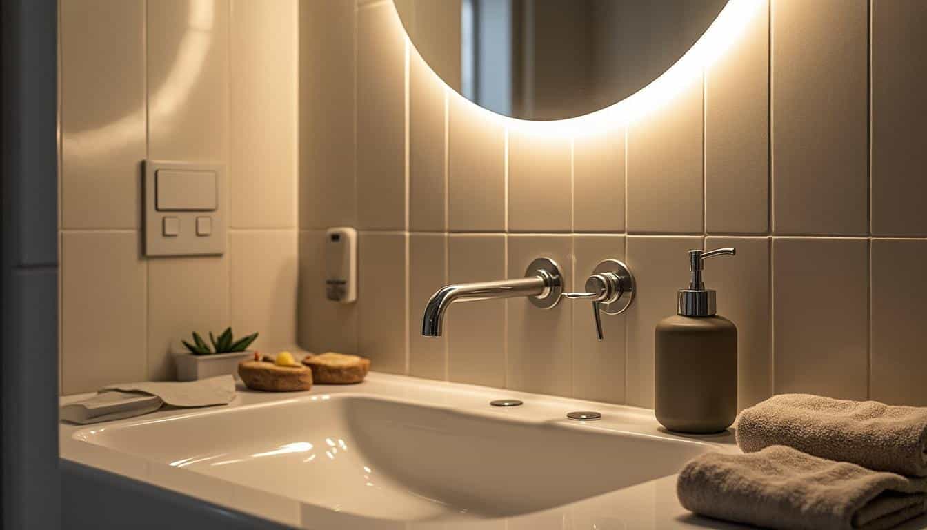 Applique murale salle de bain Leroy Merlin : style et sécurité garantis