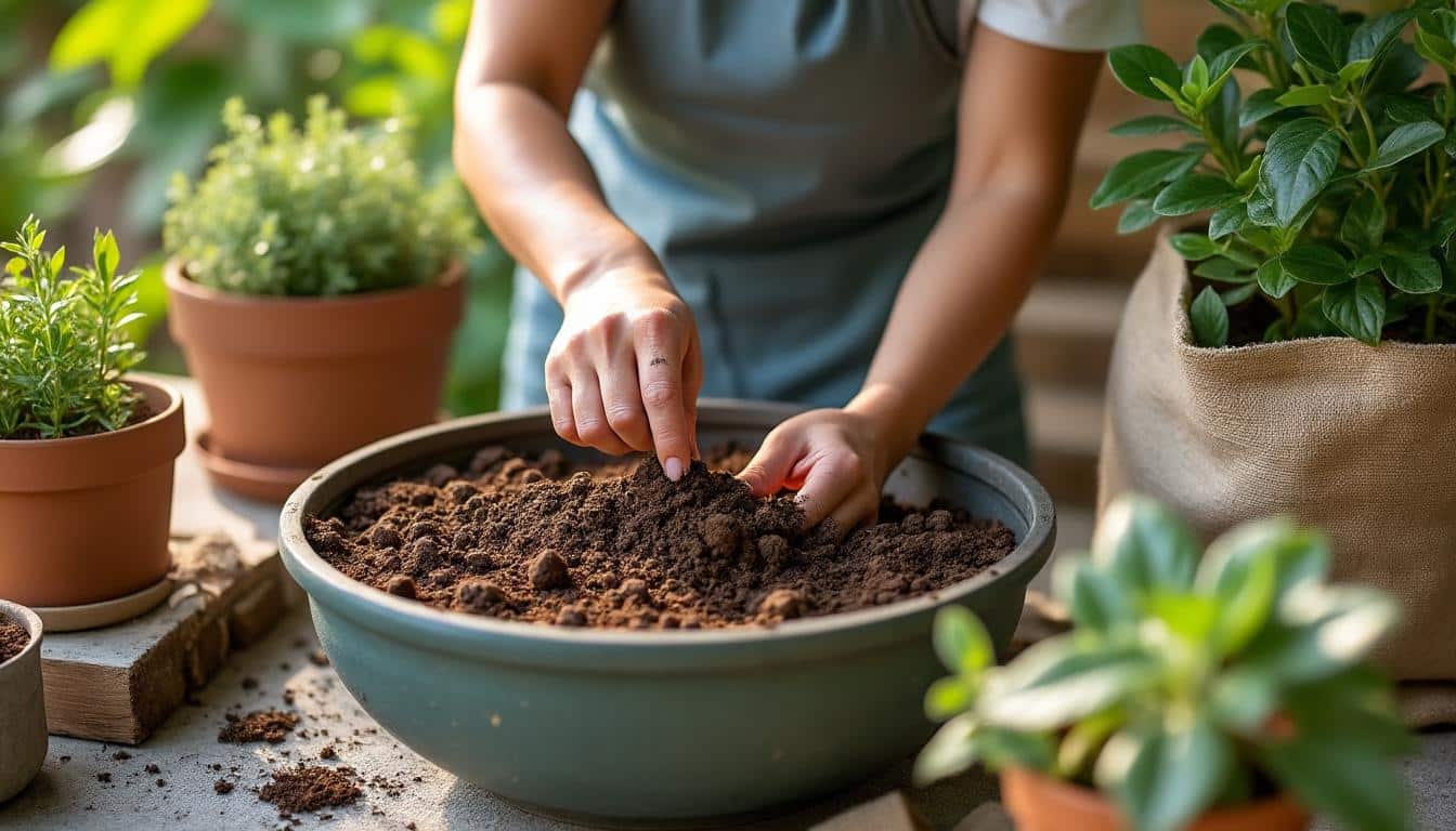 Engrais naturel pour plantes vertes : guide pour une croissance saine