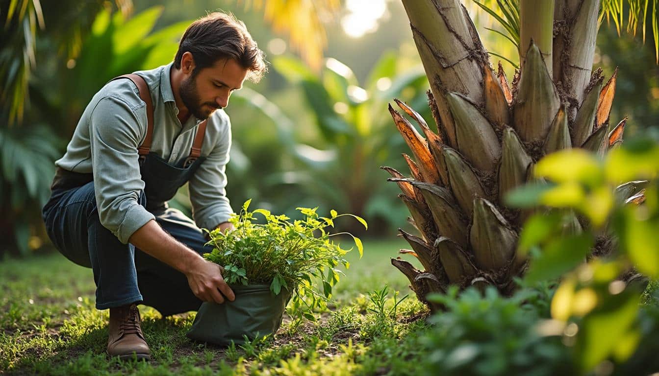 Engrais pour palmier : conseils pour une croissance saine et vigoureuse