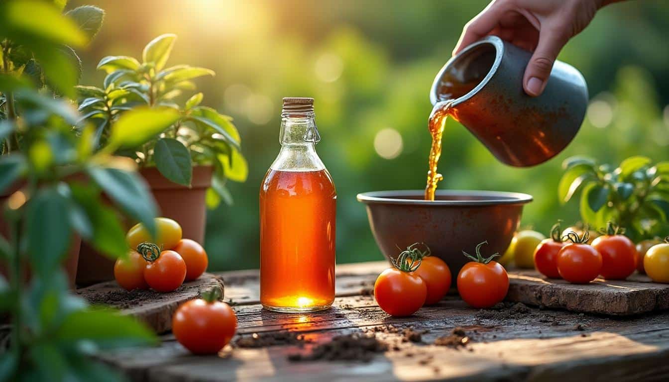 Illustration: Découvrez le concentré nutritif idéal en flacon pour vos tomates