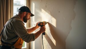 Percement dans un mur : techniques et conseils pour réussir