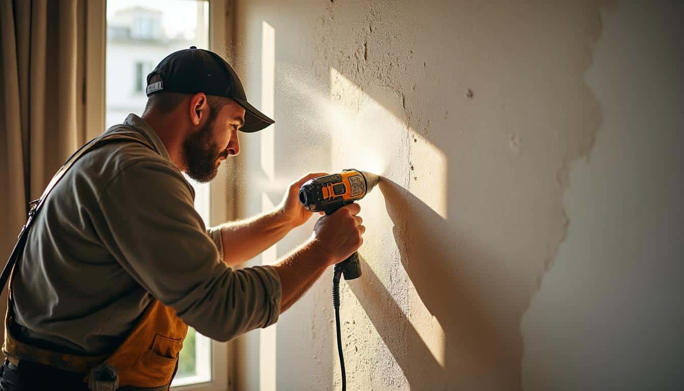 Percement dans un mur : techniques et conseils pour réussir