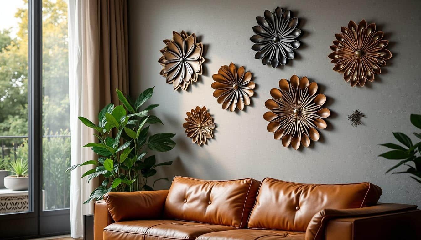Décors muraux en métal : design durable et styles variés
