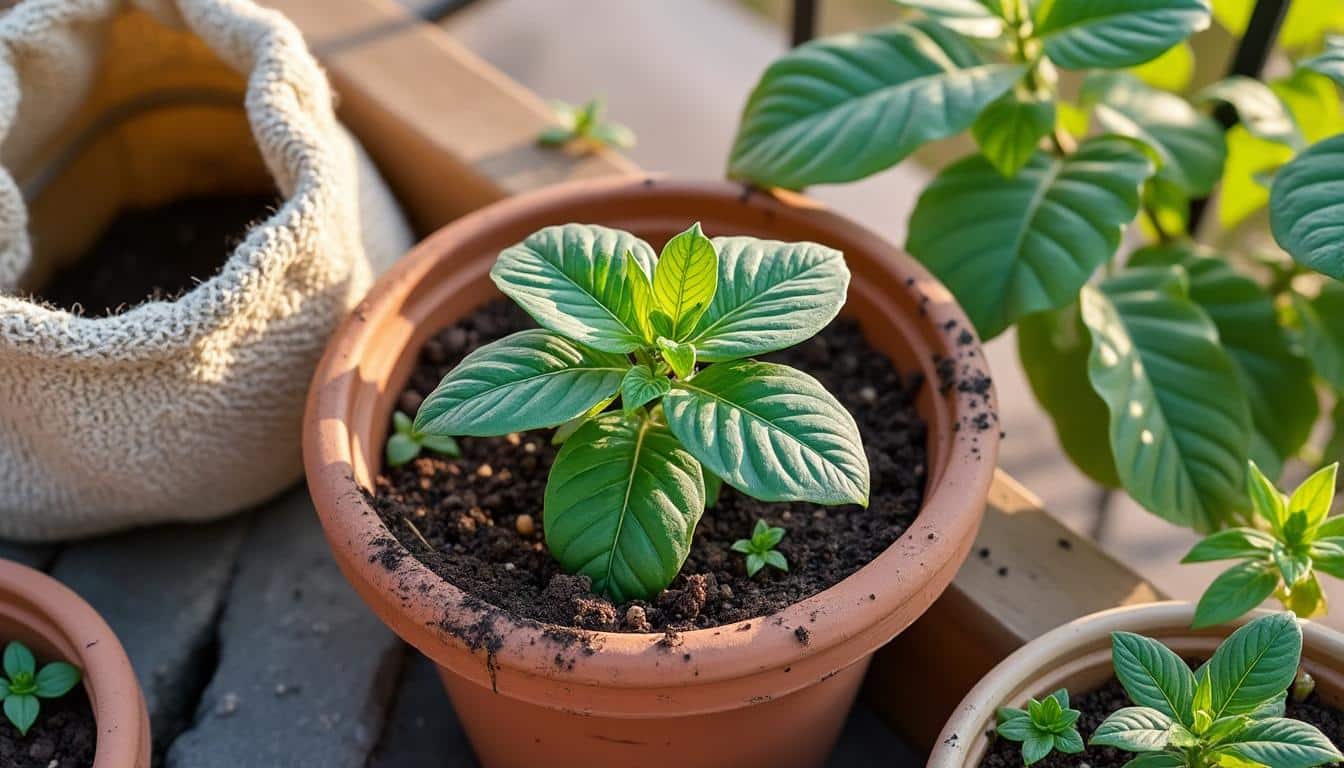 Illustration: Comprendre les besoins nutritionnels du camélia cultivé en pot