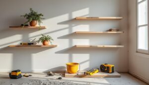 Étagères en placo : guide pour une installation solide et esthétique