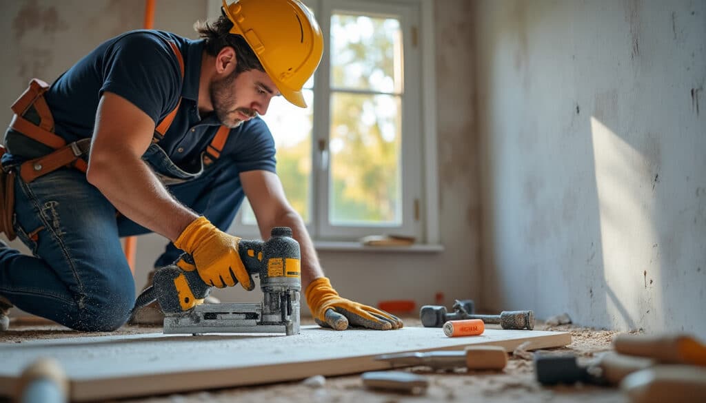 Percer du placoplâtre : guide complet pour un perçage propre et sûr