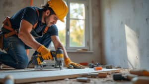 Percer du placoplâtre : guide complet pour un perçage propre et sûr