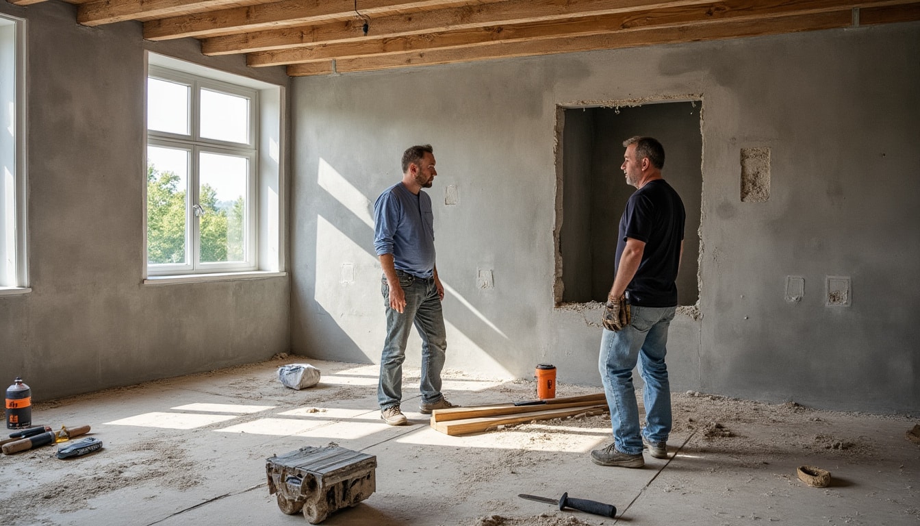 Illustration: Comprendre le rôle essentiel d’un mur porteur dans une habitation