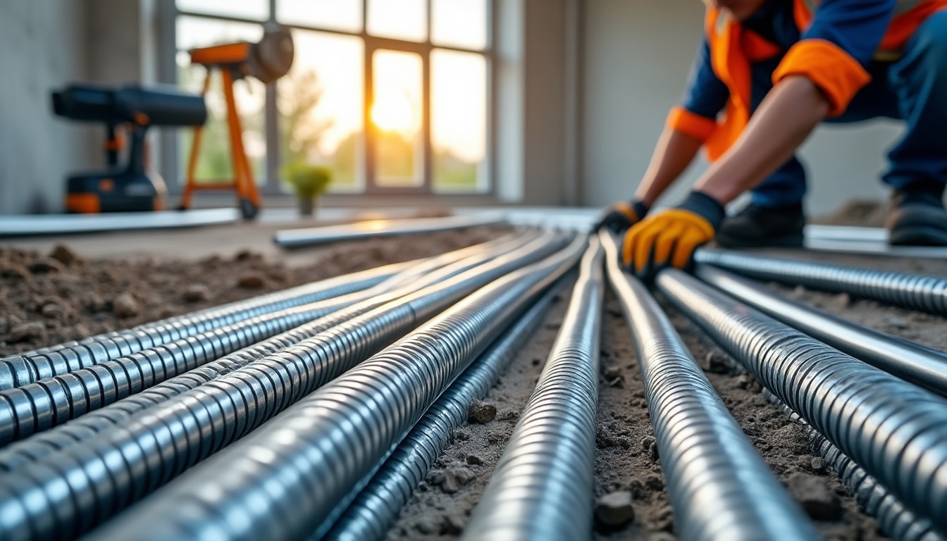 Illustration: Comprendre les types de tubes pour plancher chauffant hydraulique