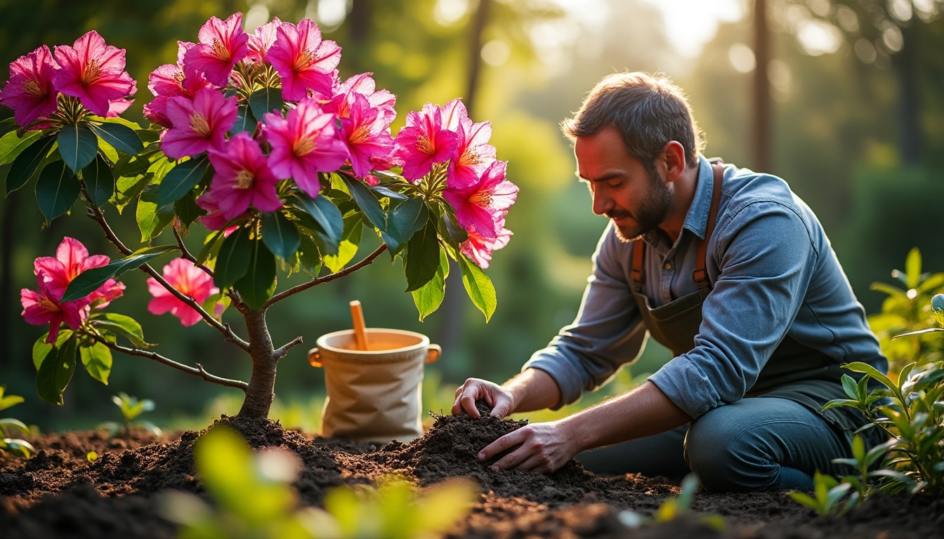 Engrais pour rhododendron : guide complet pour une floraison éclatante