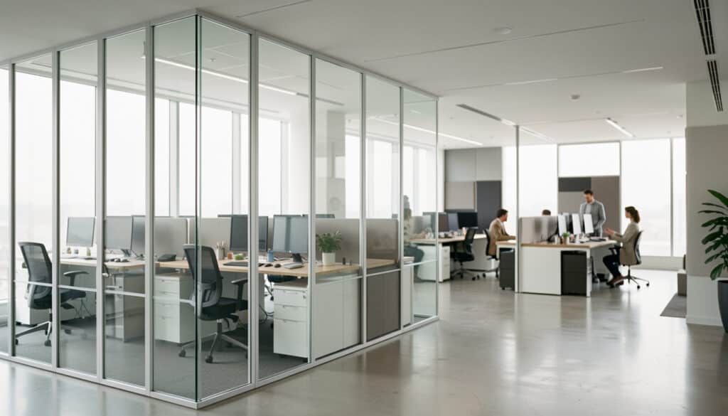 Cloison de bureau professionnel : bien choisir en 2026
