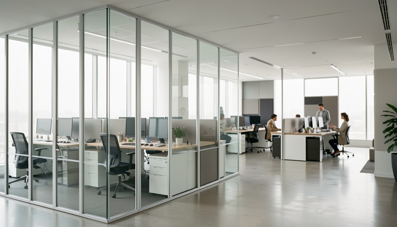 Cloison de bureau professionnel : bien choisir en 2026