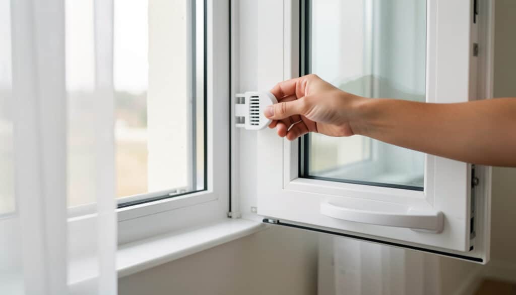 Aération d’une fenêtre PVC sans perçage : solutions