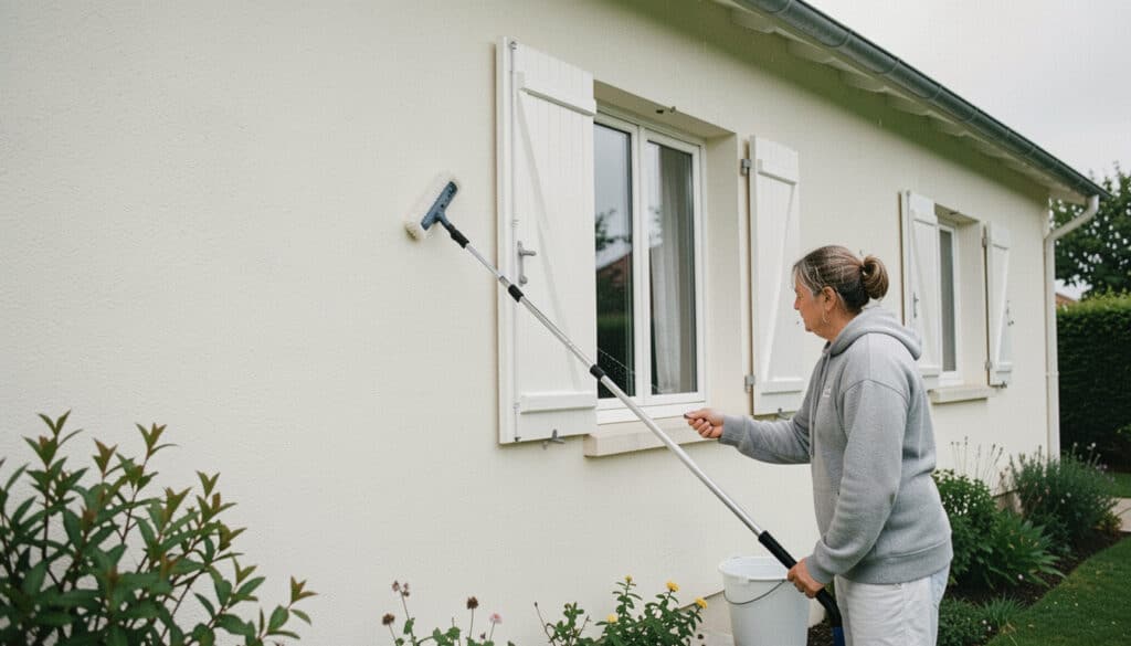 Comment nettoyer la façade de sa maison sans l’abîmer
