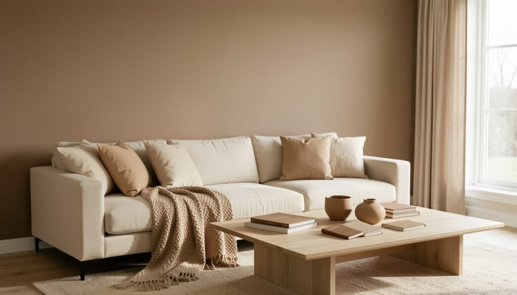 Peinture marron clair : idées déco et bonnes nuances