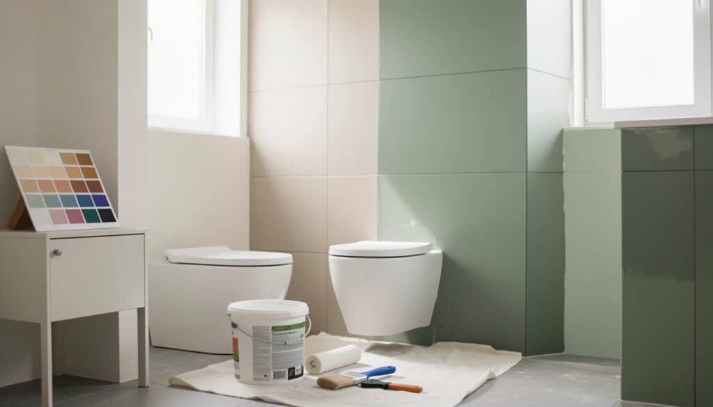 Quelle peinture choisir pour des toilettes impeccables