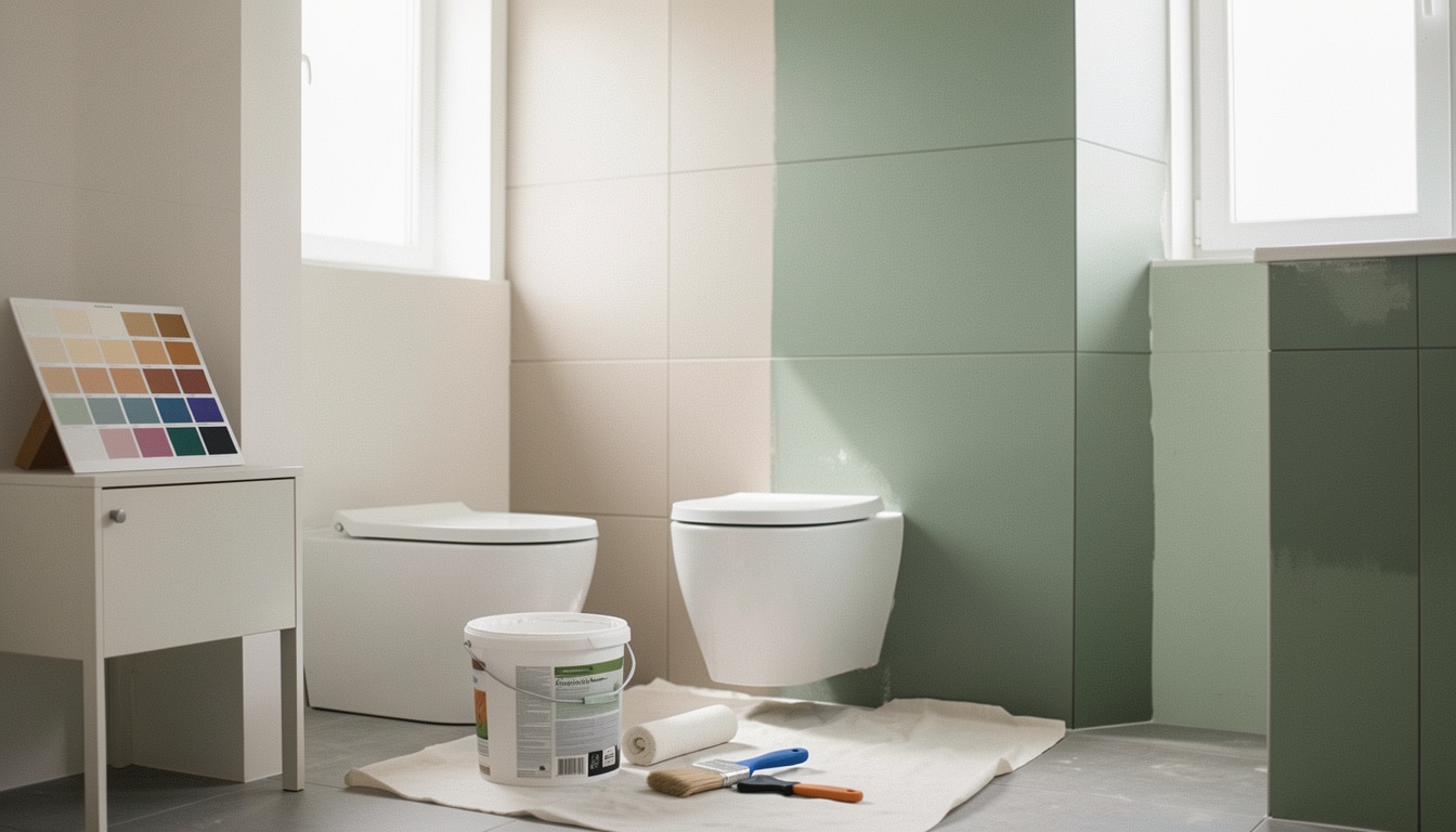 Quelle peinture choisir pour des toilettes impeccables